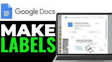 How to Make Labels in Google Docs 2025 (QUICK & EASY)