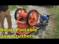 Small portable jaw crusher for mining concrete recycling rock crushing mbmm