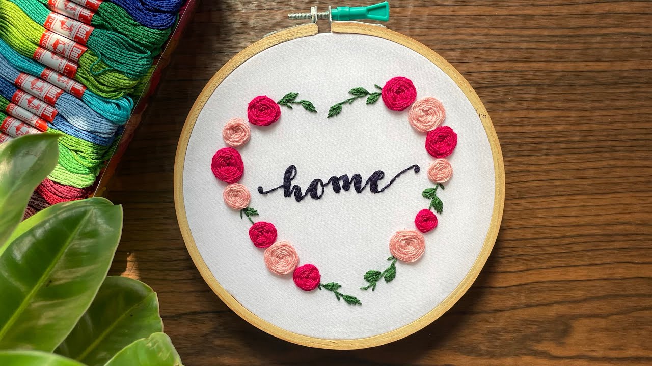 How to set up fabric in an embroidery hoop– Mindful Mantra Embroidery