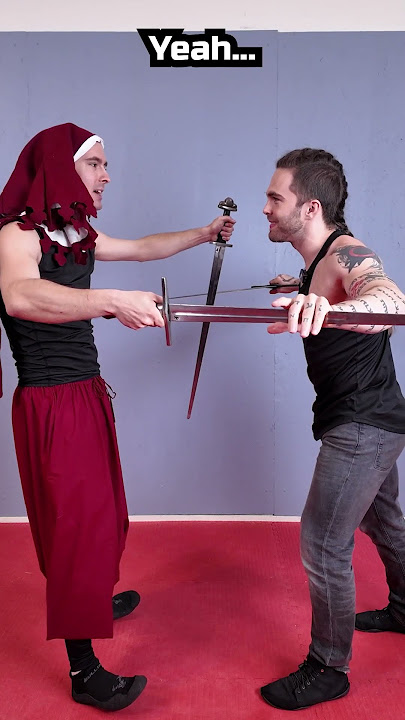 Does Reverse Grip work when Dual Wielding? #sword #martialarts #meme