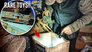 We Found an INSANE Toy Collection ABANDONED and worth THOUSANDS!!