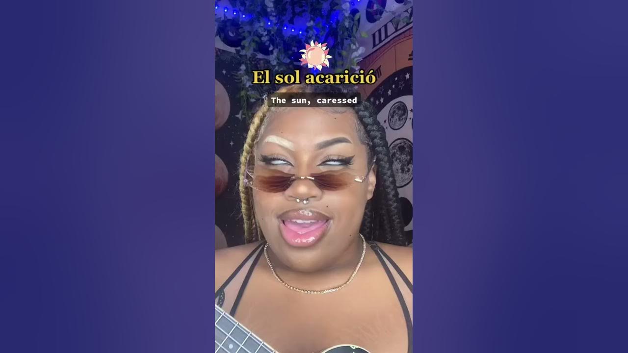 Nuestra Canción by Monsieur Periné ☀️ || MegaGoneFree Cover #nuestracancion #singer #cover #shorts