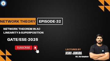 Episode-32 (Network Theorems in AC- Linearity & Superposition)