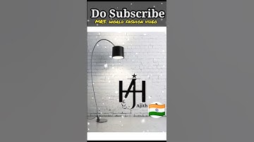 AJITH Logo name💫 comment your name #shorts#shorts#AJITH#Like#subscribe#viral