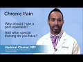 Why should i see a pain specialist   harkirat chahal md  ucla pain center