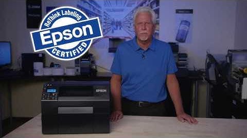 Epson ColorWorks C6000 /C6500 Series Color Label Printers - FIRST LOOK