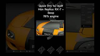 New drift car - #Mazda #RX7 #Swap #787b #GranTurismo7 #Han #FastFurious #Livery #africa