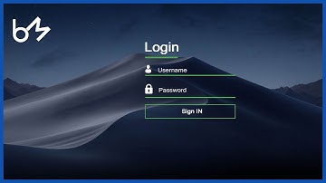 Amazing Transparent Login Form Just By Using HTML & CSS
