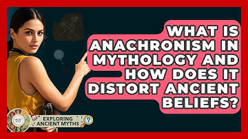What Is Anachronism In Mythology And How Does It Distort Ancient Beliefs? - Exploring Ancient Myths