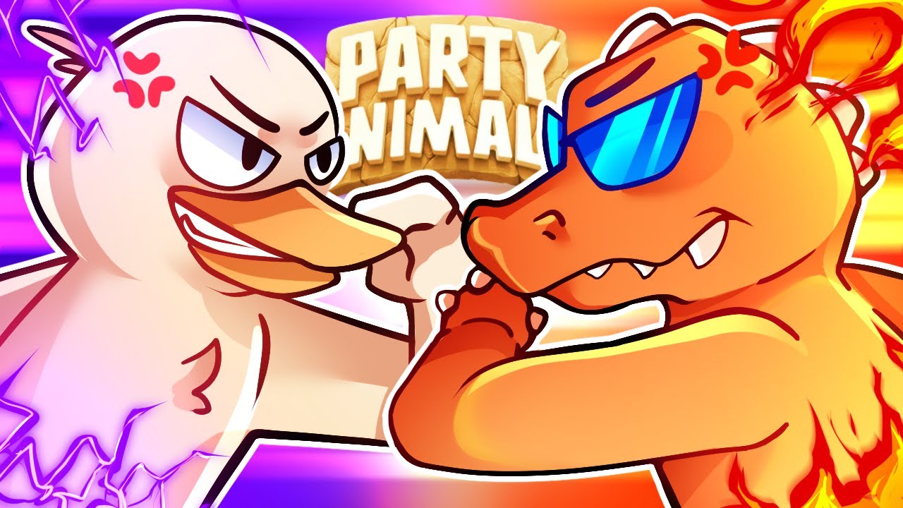 Gators vs Ducks and the Shiba Warrior - Party Animals Funny Moments