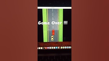 Car racing game using python #car #python #shorts #racing