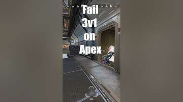 FAIL 3V1 APEX LEGENDS #shorts