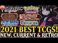 BEST TCGS IN 2021! NEW, CURRENT AND RETRO / DEAD TRADING CARD GAMES! WHAT GAMES TO KEEP AN EYE ON