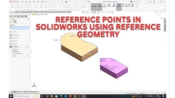 REFERENTIEPUNTEN IN SOLIDWORKS MET GEBRUIK VAN REFERENTIEGEOMETRIE