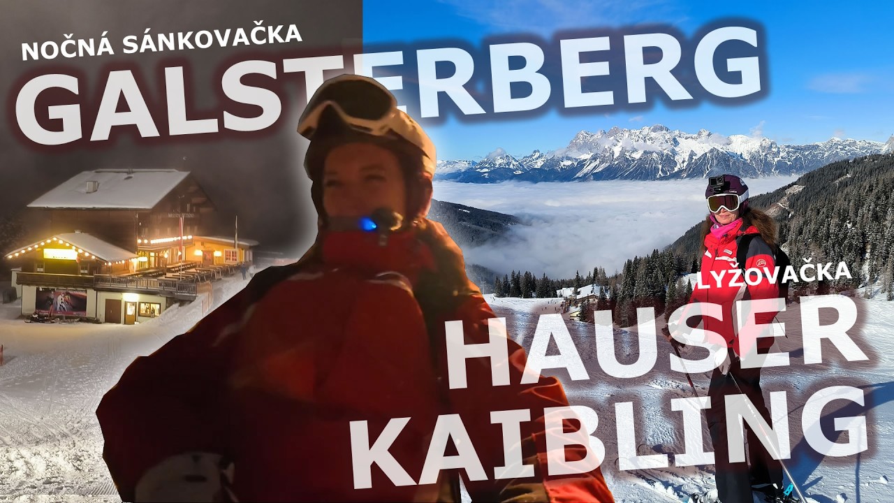 Najbláznivejšia jazda tejto zimy?! Večerná sánkovačka na Galsterbergu a lyžovačka v Hauser Kaibling