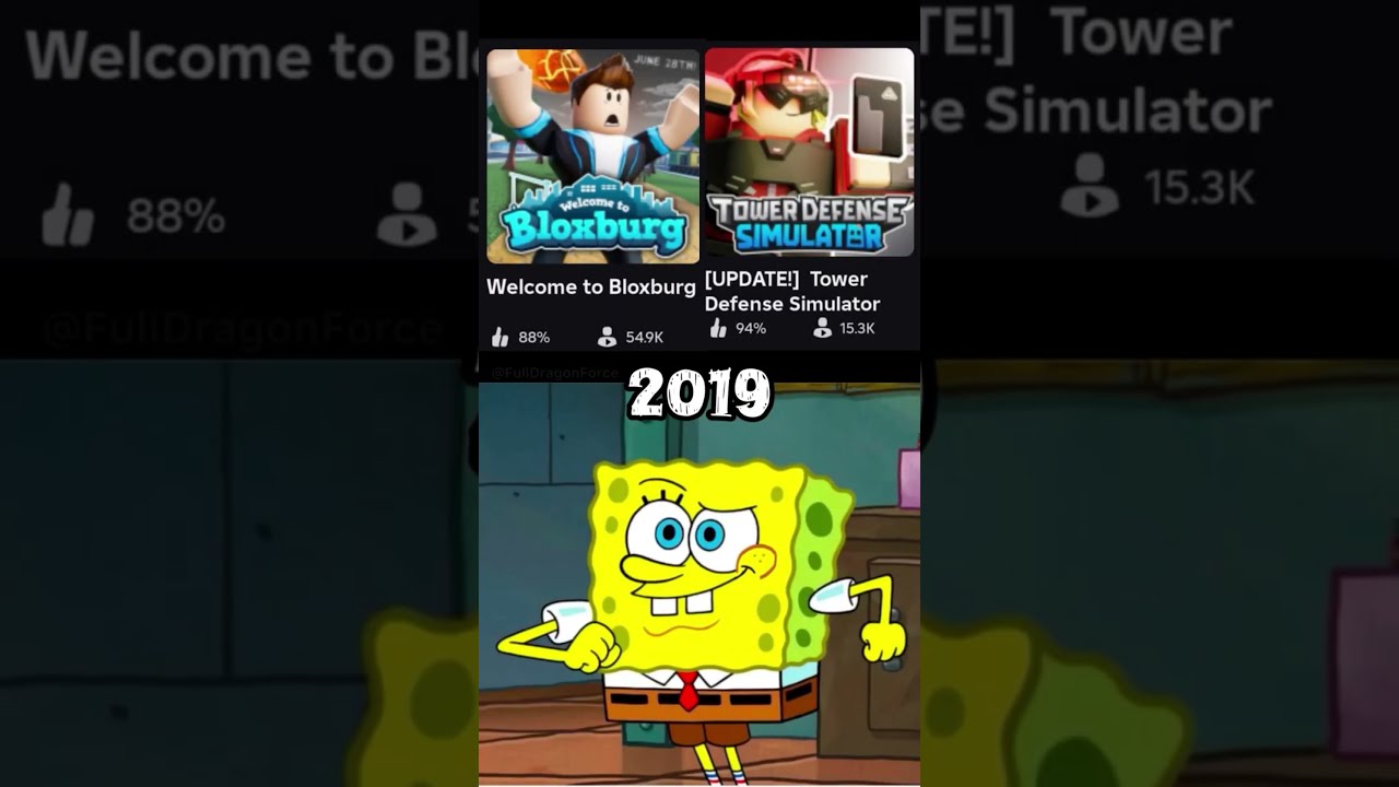 Roblox Games Now And Then 2025 Shorts Nostalgia Fyp