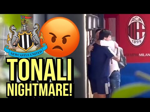 SANDRO TONALI TO MISS CHAMPIONS LEAGUE RETURN VS AC MILAN!