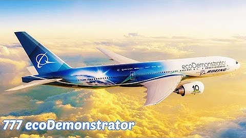 Boeing Officially Unveiled A New 777 ecoDemonstrator Test Jet 2022