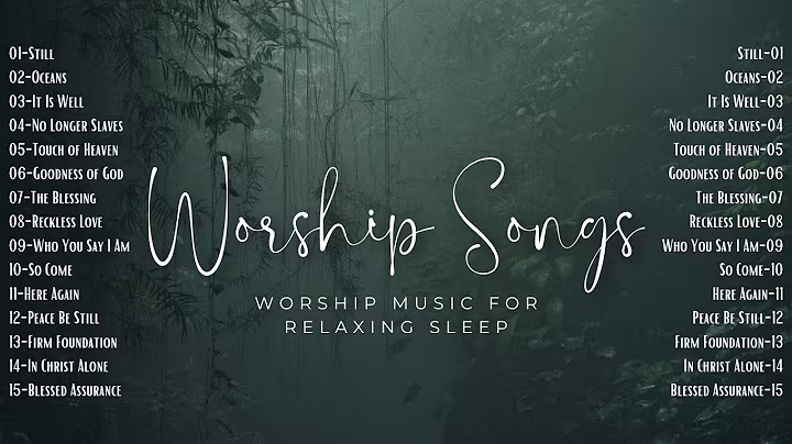 Soothing Healing Worship Songs with Lyrics | Worship Music for Relaxing Sleep