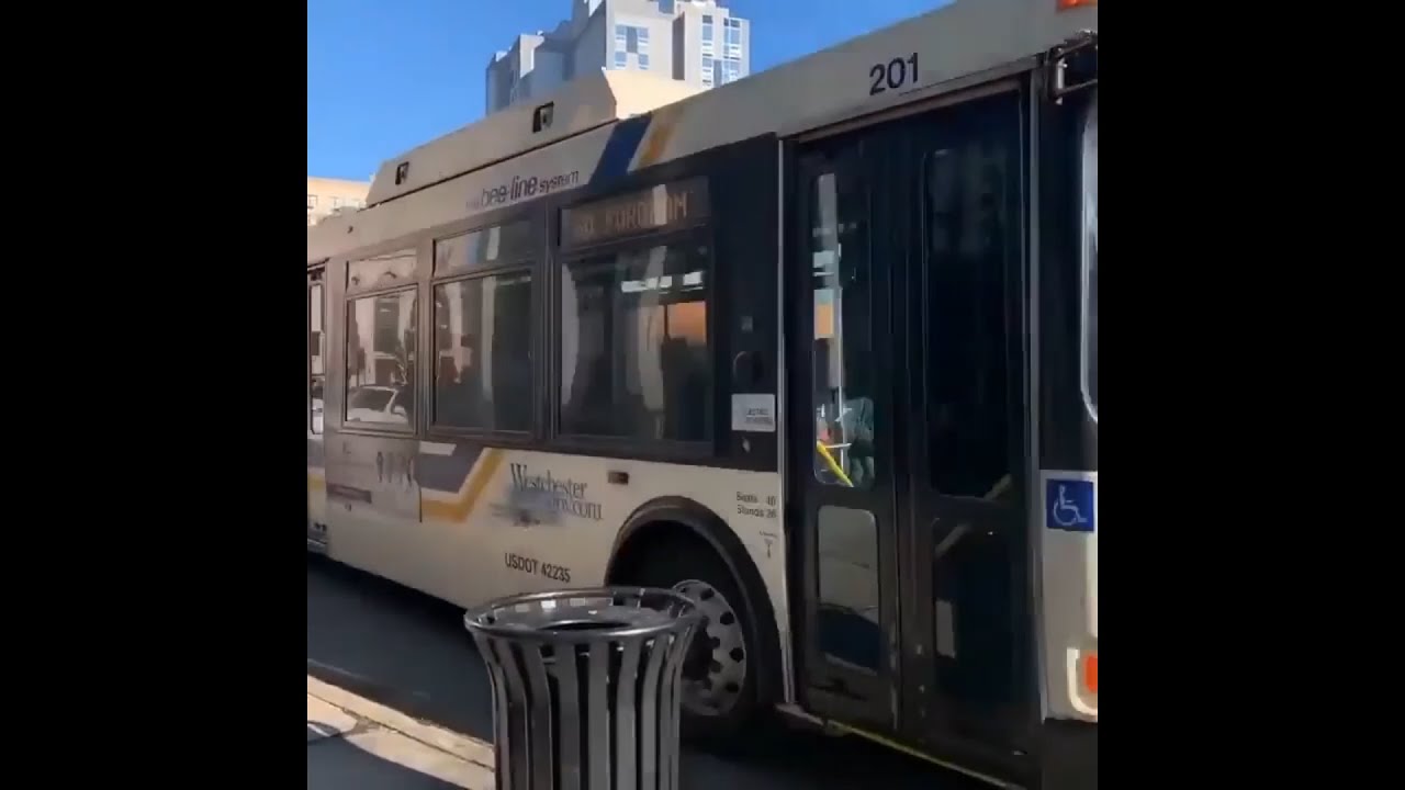 New Rochelle, New York to Port Chester, New York Hybrid Electric Bus