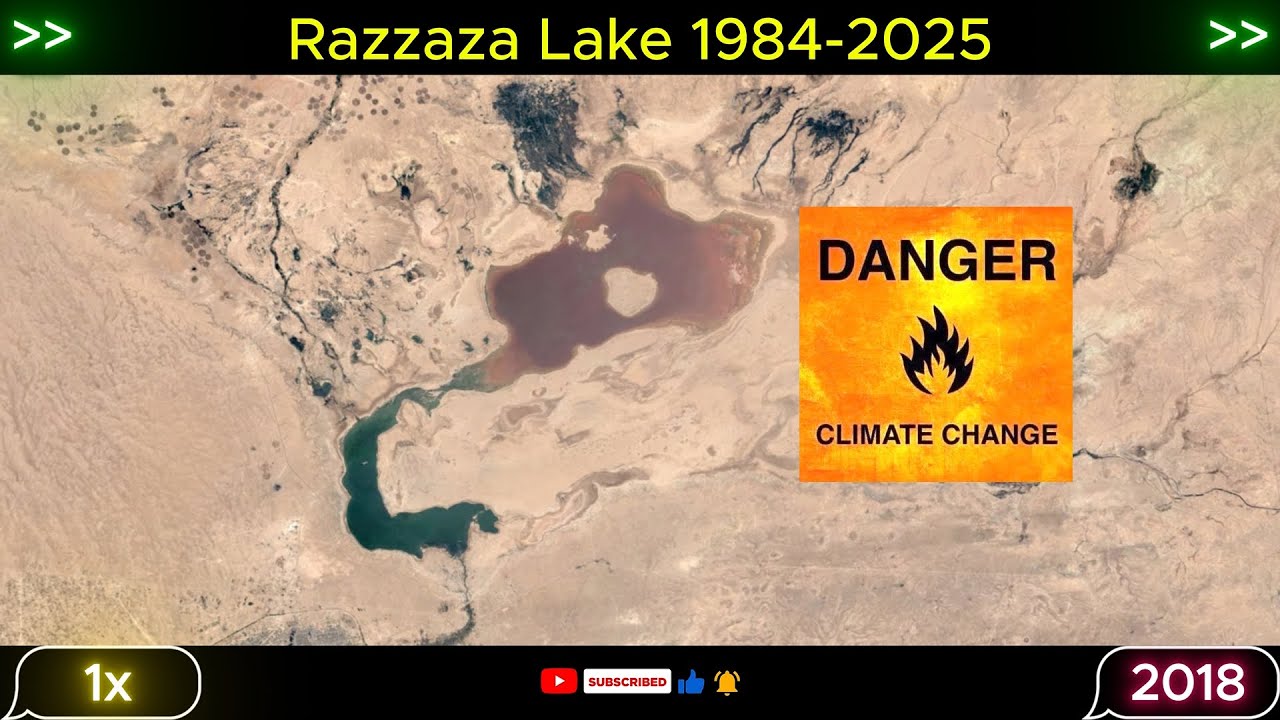Razzaza Lake 1984-2025 - Historical imagery
