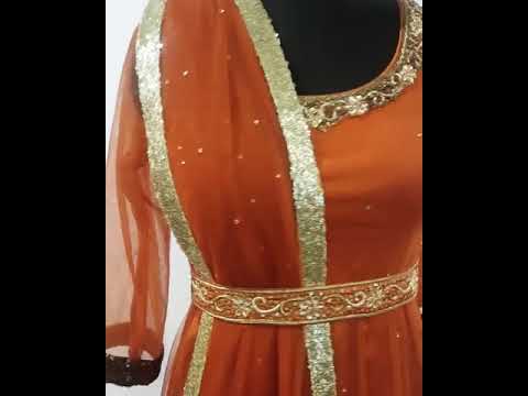Party Wear Designer Anarkali (For Order Contact at +91 9888799315)