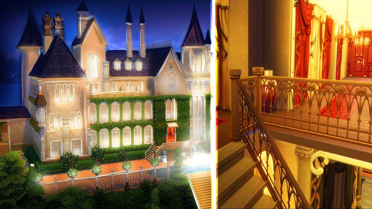 The Sims 4 Great Gatsby Mansion Interior