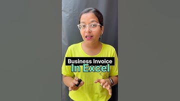 How to create invoice in excel ?  #excel #exceltips #shortvideo
