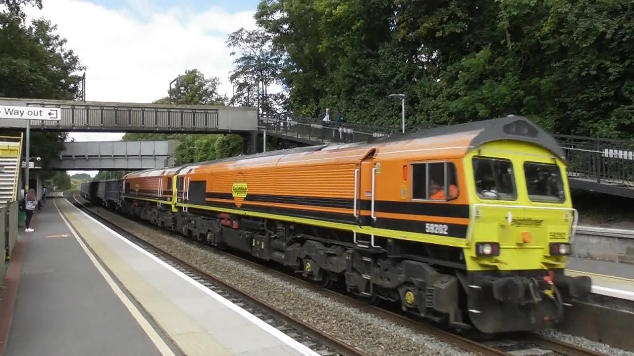 Every Class 59 passing through Keynsham  Filmed between 2014 & 2025
