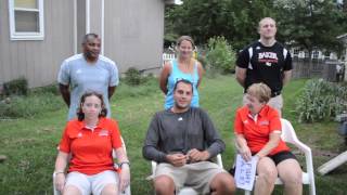 Baker Athletics Staff Completes ALS Ice Bucket Challenge