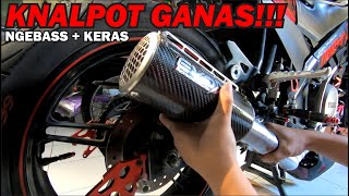 GANAS SUARANYA! VIXION PASANG KNALPOT 3TECH EVOX X1GPC | Motovlog Jogja