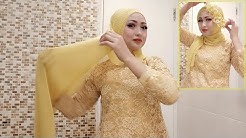TUTORIAL HIJAB PESTA 2019 HIJAB KONDANGAN HIJAB PASHMINA RAJUT GLITTER - Durasi: 4.45. 