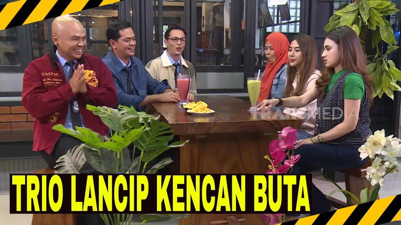 TRIO LANCIP RAYAKAN ANNIVERSARY DENGAN KENCAN BUTA | MOMEN SERU LAPOR PAK! (29/10/24)