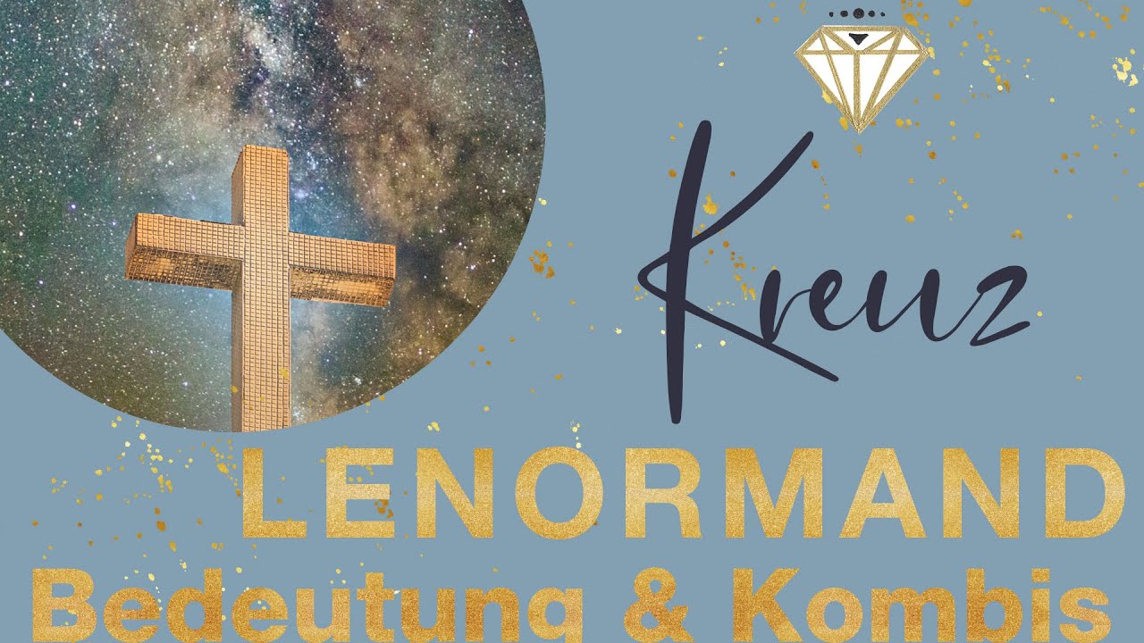 Lenormand der KREUZ (Karte 36) - Bedeutungen & Kombinationen