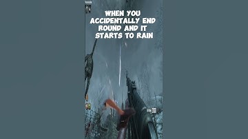 Accidentally ending round and it starts raining is the worst  #zombieshorts #funny #gaming #origins