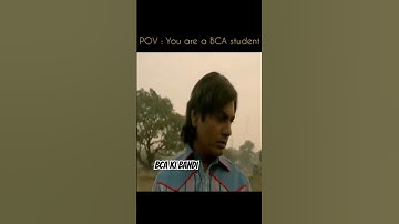 BCA student life 🥲 #treanding #bca #viral #ytfeedshorts #coderlife #bcastudents #shorts #coding