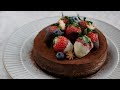 極旨!ベイクドチョコレートチーズケーキ| Baked Chocolate Cheesecake