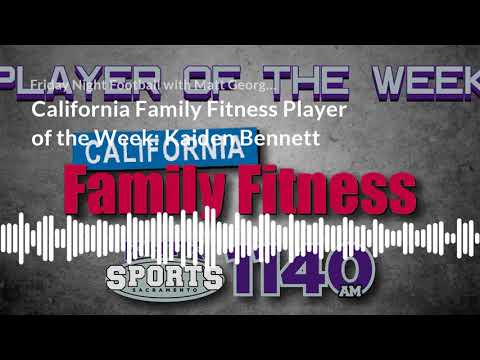 California Family Fitness Player of the Week Kaiden Bennett
