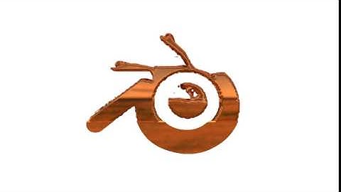 Blender Logo Filling Liquid Effect in Blender