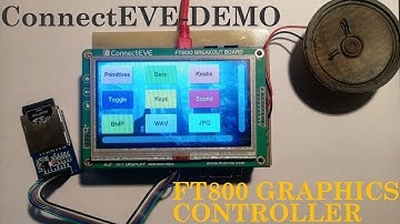 FT800 ConnectEVE Demo