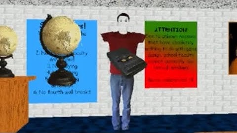 baldis basics classic remastered party style secret ending