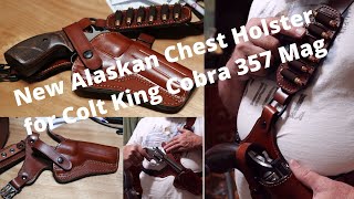 Craft Holsters Alaskan Chest Holster for Colt King Cobra 357 Magnum
