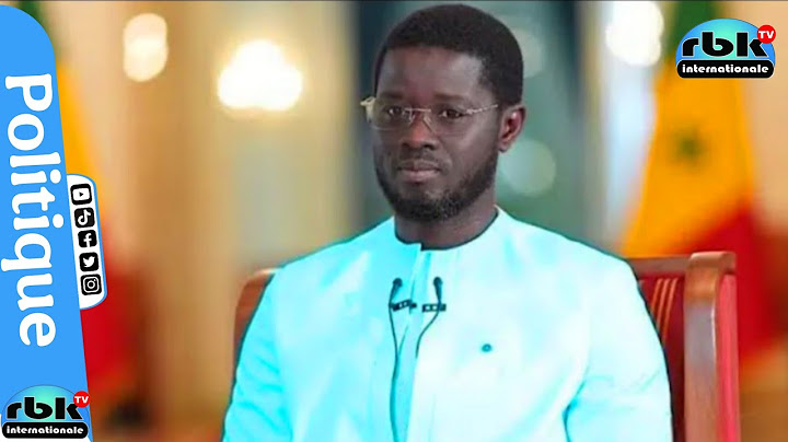 [Direct] Palais -Le President Bassirou Diomaye Faye Face à presse