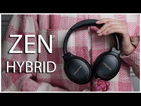 CREATIVE ZEN HYBRID | КАЧЕСТВЕННЫЕ НАКЛАДНЫЕ НАУШНИКИ