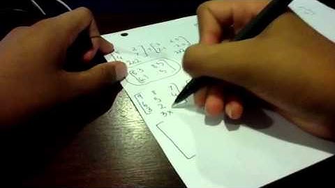 Matrix Operations- More Examples