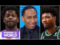 Stephen A. loses it over the Knicks blowing out the Celtics by 30 POINTS! | Stephen A's World