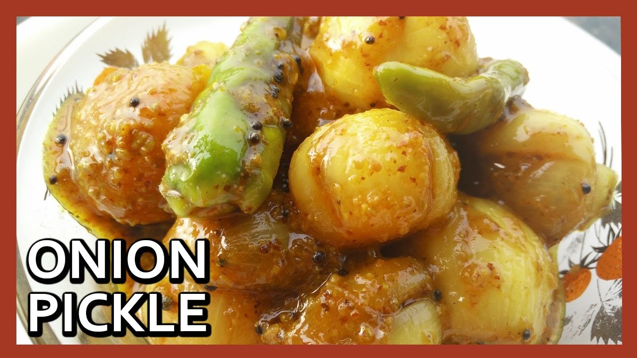 Instant Onion Pickle Recipe | Pyaz Ka Achar | Indian Pickle Recipes by Healthy Kadai