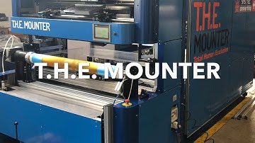 T.H.E. MOUNTER / Total Human Exclusion full automatic flexo plate mounter