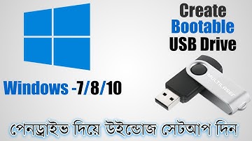 How To Create Windows XP/7/8/10  Bootable Flash Drive || Create Bootable Pen Drive || 2021