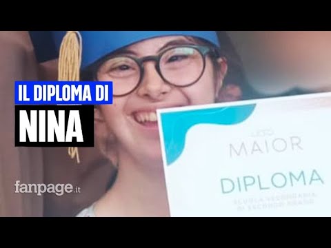 Nina studentessa con sindrome di down si diploma dopo maturità negata. Il papà: "Ha ripreso fiducia" Episode cover